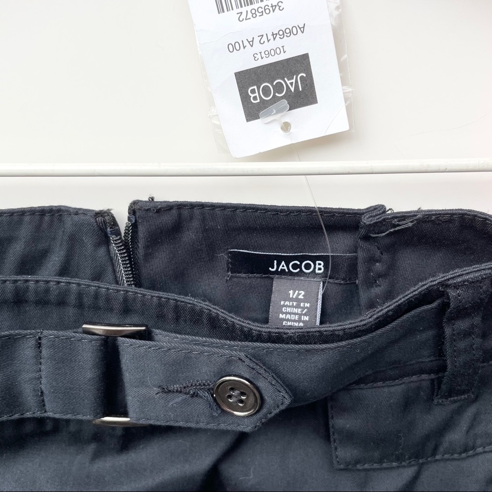 Jacob Navy A-Line Skirt - Picture 6 of 9